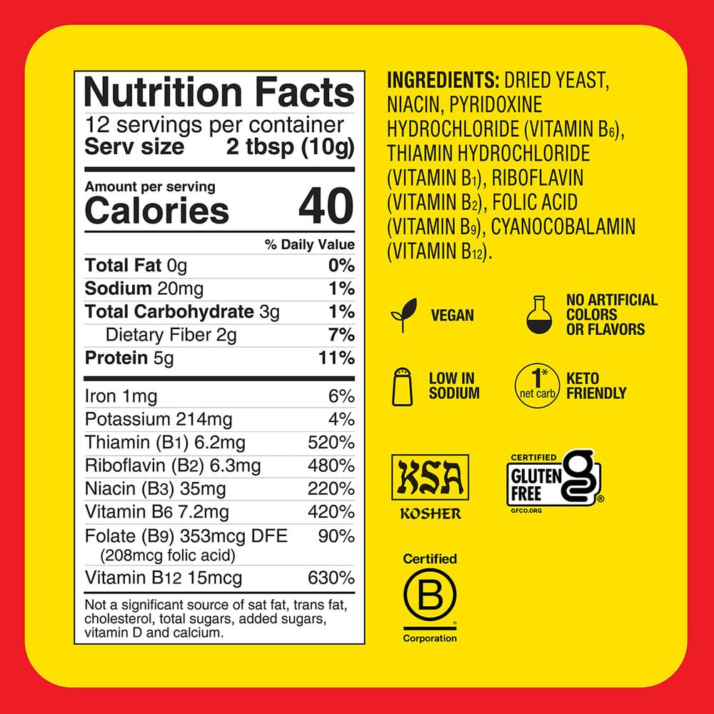 Bragg Premium Nutritional Yeast Seasoning 4.5 Ounce (Packaging May Vary)