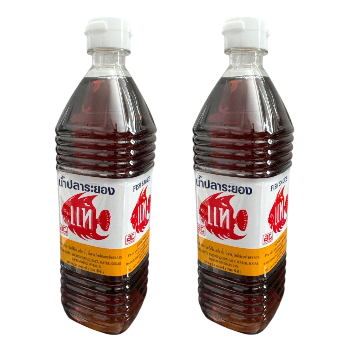 AquaNation Thai Fish Sauce (??????), Authentic Nuoc Mam from Thailand, Traditional Umami Rich Flavor, Ideal for Cooking, Dipping, and Marinades, 23 fl