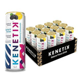 Kenetik Ketone Focus Drink - Plant-Based D-BHB Bioidentical Ketones for Caffeine-Free Focus & Steady Mental Clarity - Zero Sugar, Nootropic Brain Fuel