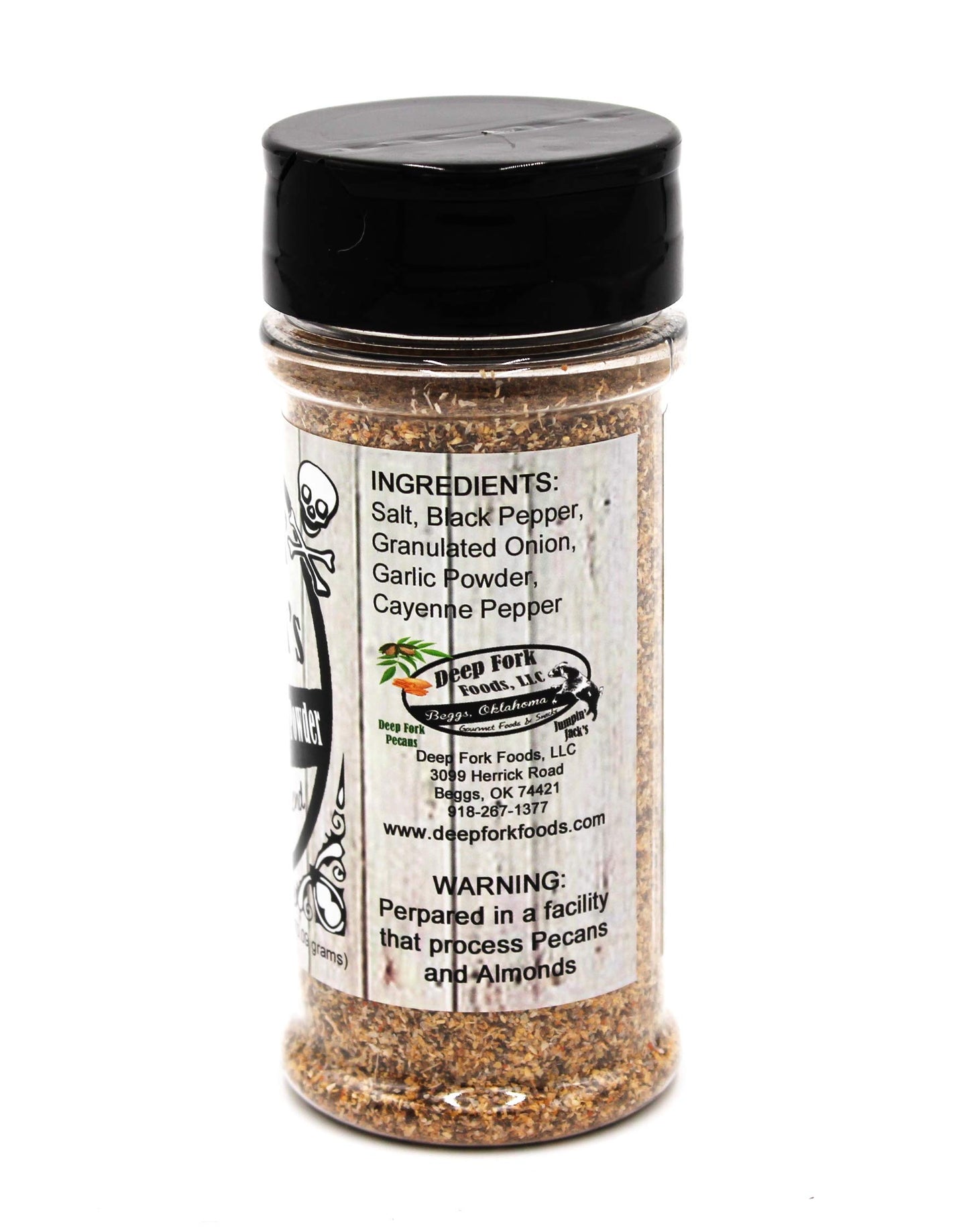 Jumpin' Jack's Deep Fork Jumpin’ Jack’s Black Magic Powder - All Natural Gourmet Specialty Spice Blend - Flavorful All-Purpose Seasoning & Rub Perfect