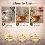 Tisan Chamomile (Daisy) Tea - 40 Individually Wrapped Tea Bags | Pure Aromatic Chamomile Flowers | Naturally Caffeine Free Floral Infusion | Soft