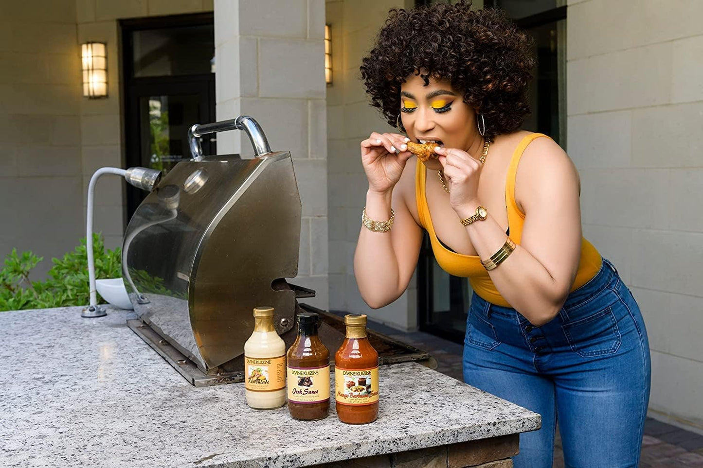 Divine Kuizine Mango Barbecue Sauce| Mango hot sauce| mango chill sauce| Mango sauce recipe| mango habanero sauce| Chutney Sauce|