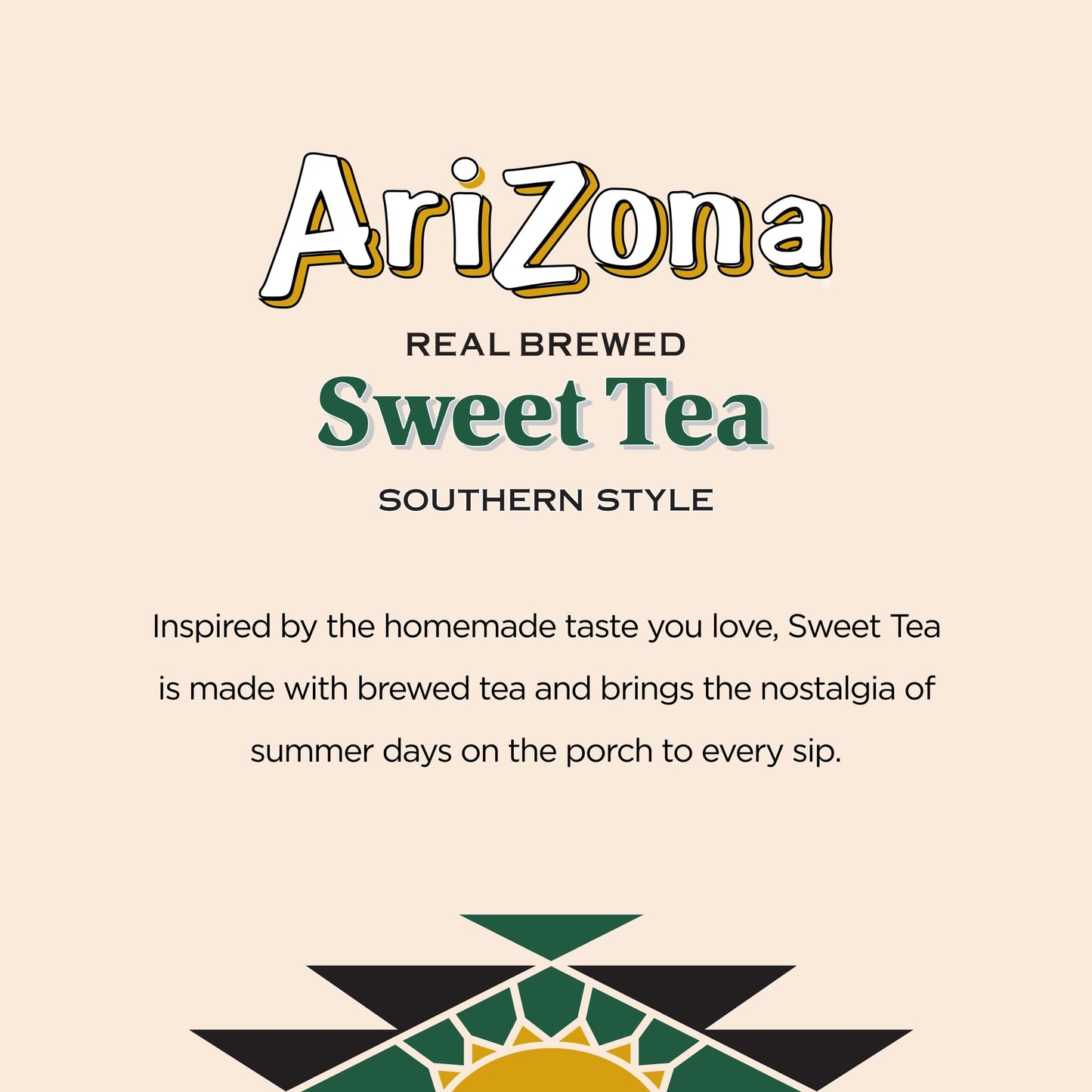 Arizona Sweet Tea - Big Can, 22 Fl Oz (Pack of 12)