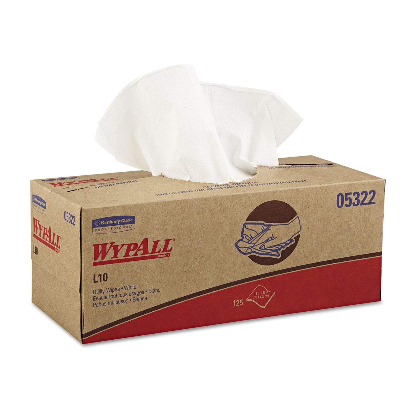 Wypall L10 Utility Wipes - 120 Wipes per Pack
