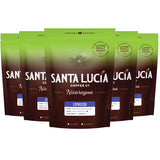 Santa Lucia Coffee Café Crema Espresso Roast Coffee - Specialty Volcanic Nicaraguan Espresso Roast - Farm-Direct, Low-Acid - Dense Golden Crema