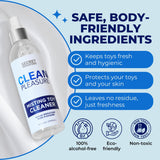 SECRET SENSATIONS Toy Cleaner Spray 240ml - Premium Adult Toy Cleaner for Hygiene - Safe, Gentle, and Effective Toy Cleaner for All Purpose