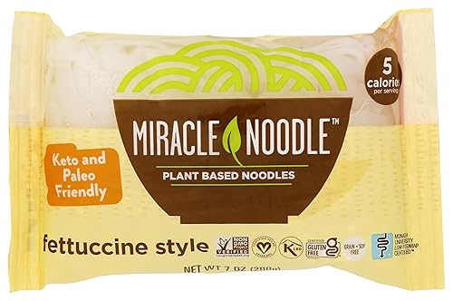 Miracle Noodle, Fettuccini Shiratake, 7 Ounce