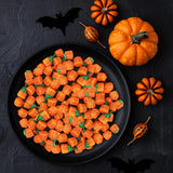 Mellowcreme Pumpkin Candy, Halloween Candy Bulk, Ideal Brachs Pumpkins for Halloween Themed Treat Bags, Perfect Pumpkin Candies for Halloween Parties