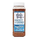 Blues Hog Sweet & Savory Seasoning, Gourmet Dry Rub with Sweet Heat, All-Natural, Gluten-Free, Made in the USA (28 oz.)