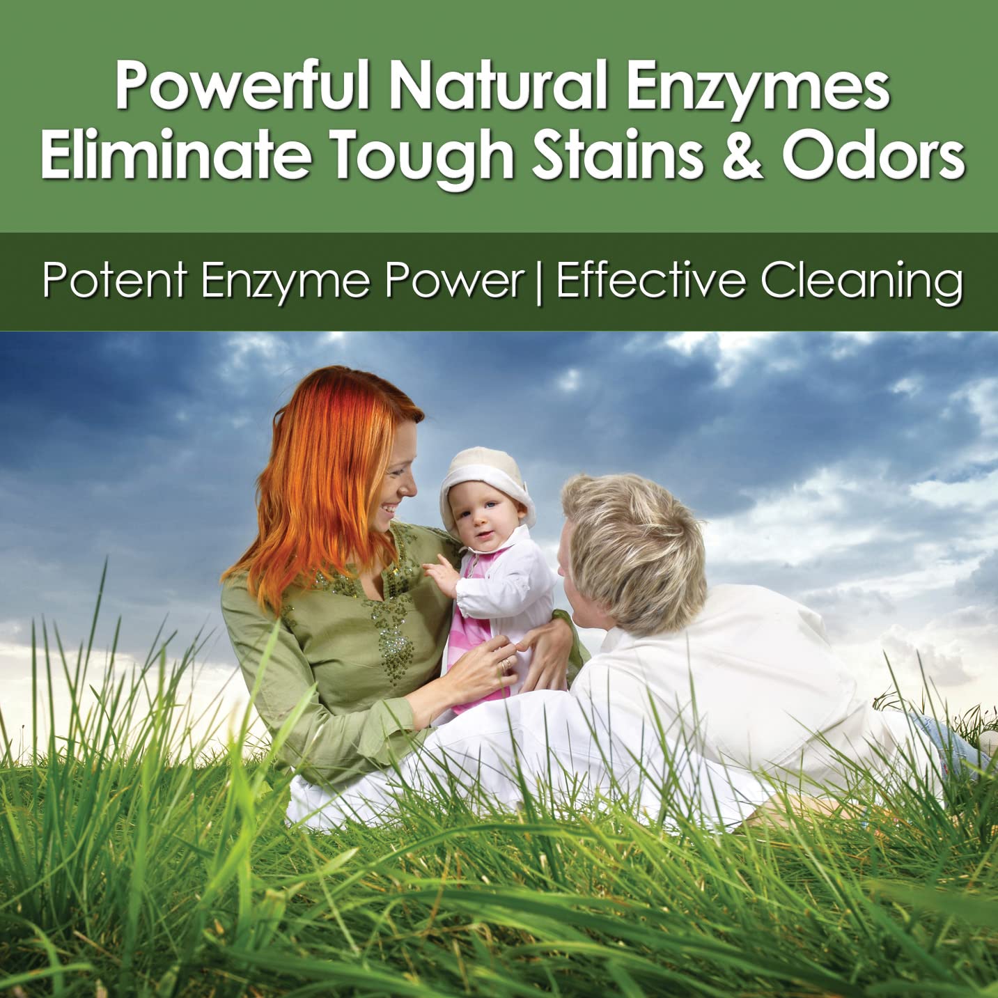 Life Miracle Enzyme Cleaner & Pet Odor Eliminator CONCENTRATE | Deep Cleaning Enzymatic Spot Remover For Dog Cat Urine, Rug, Carpet, Upholstery & Car