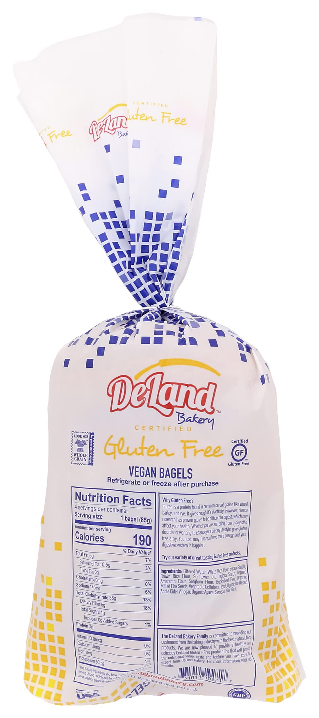 Deland Bakery, Bagel, 12 Ounce