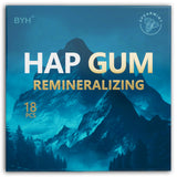 BYH Remineralizing Gum with Nano Hydroxyapatite & Xylitol-Sugar Free Gum (18 Count (Pack of 1))