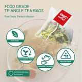 ADMIRINGAZELAND Goji Berry Chrysanthemum Tea Bags, 30 Count - Pyramid Teabags, 6 Ingredients - Dandelion Root, Wolfberry, Cassia Seed, Honeysuckle