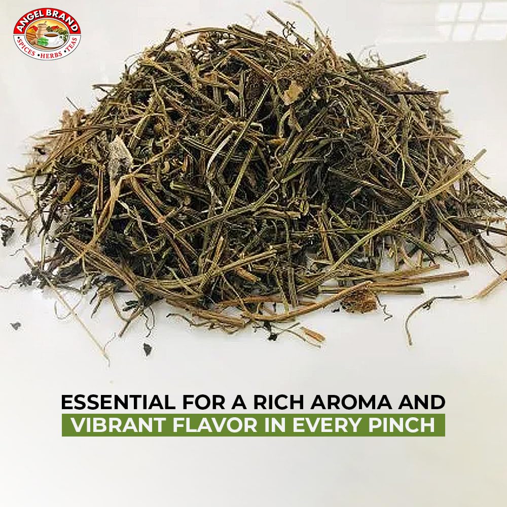 Angel Brand Dried Cerasse Leaves 0.25 0z Pouch Pack of 3 - Melon Bitter Leaf Spice Derived from Melon Plant - Provides Health Benefits - Offers
