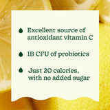 Suja Organic Cold-Pressed Ginger Love, Fruit Juice with No Additives, Excellent Source of Vitamin C for Immunity Support, Vegan, Plant-Based & USDA
