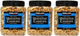 Kirkland Signature Unsalted Cashews, 2.5 Pound (3 Pack)