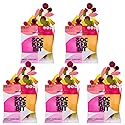 Sockerbit Swedish Candy Gummy Mix, 5 Bags, Assorted Sweet Candy Mix, Soft & Chewy Fruit Gummies with Variety of Flavors, Textures & Shapes, Vegan