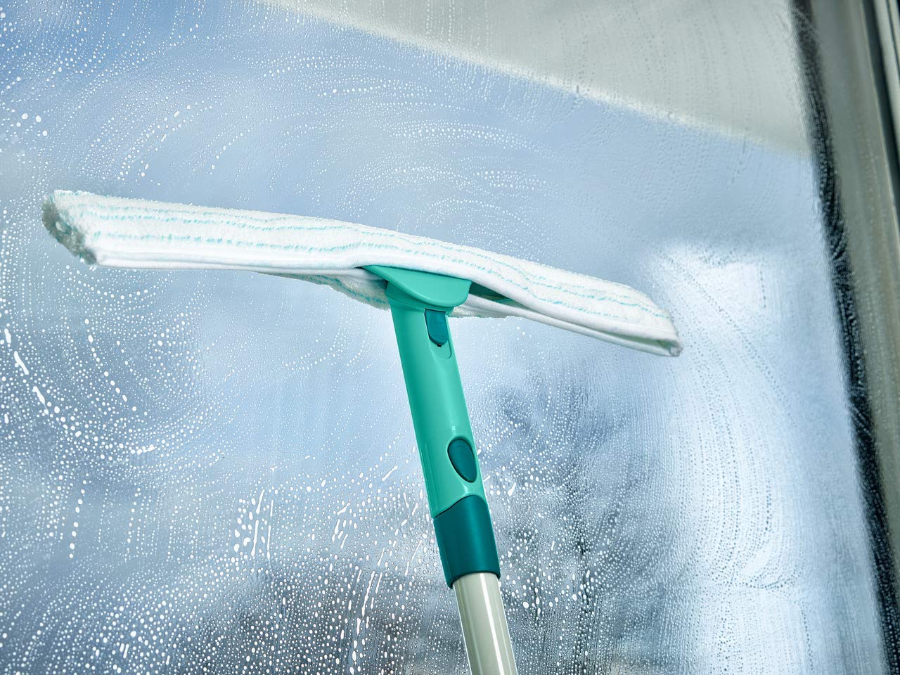 Leifheit Hand Window Squeegee Wiper with Rotation, 40 cm