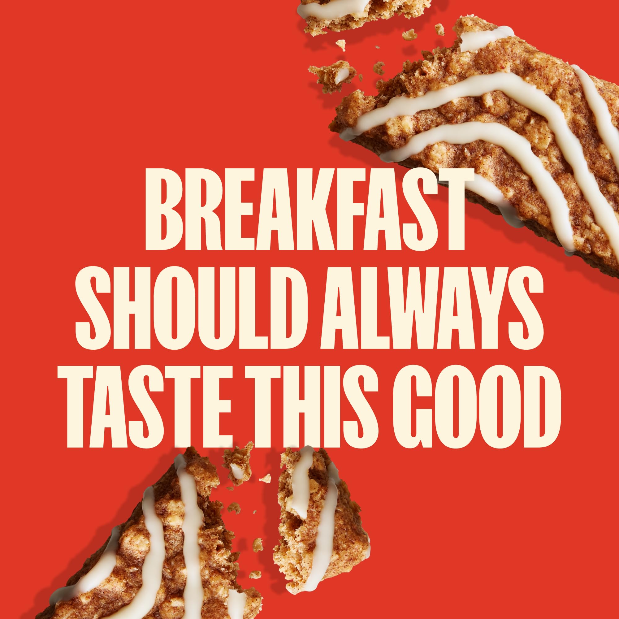 MadeGood Morning Cinnamon Bun Bars, 5ct/5.3 Oz, Organic Snacks