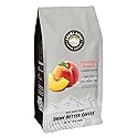 Aroma Ridge Georgia Peach Flavored Coffee, Fresh Roasted, Whole Bean, 1 pound bag