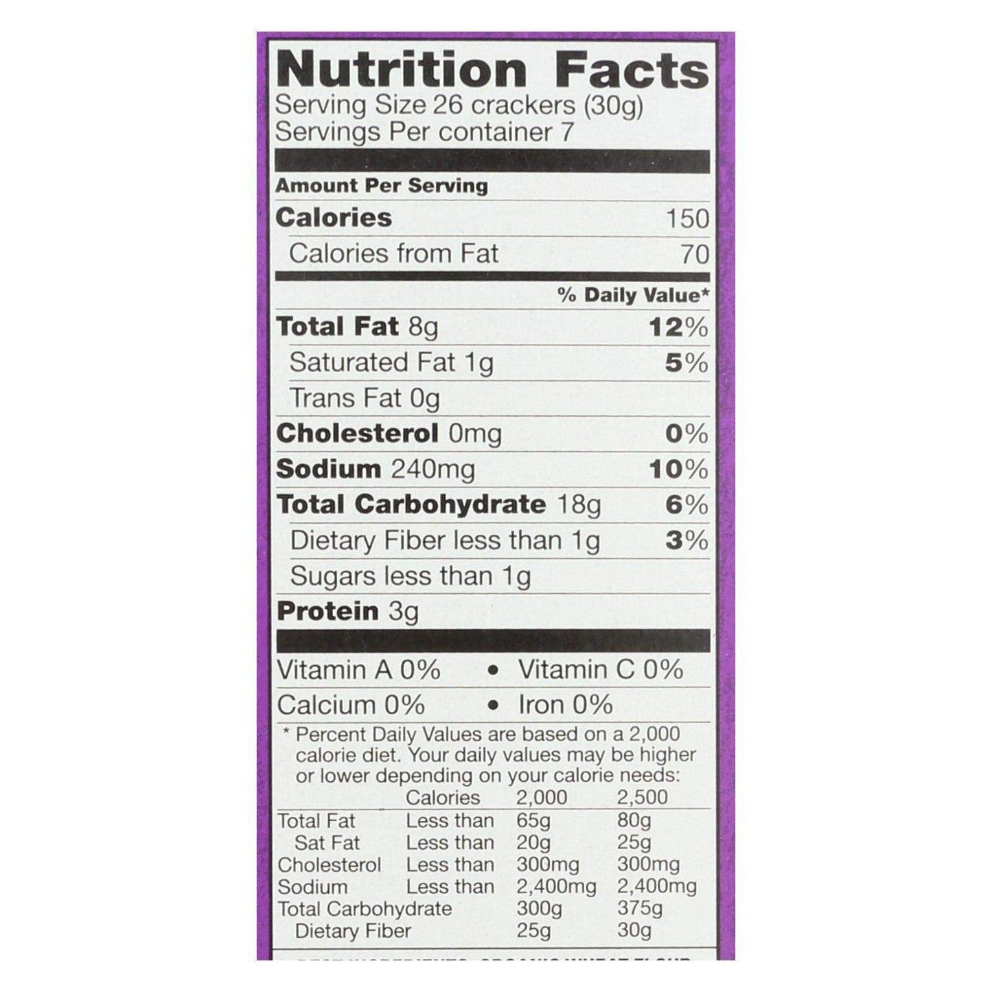 Annie's Homegrown Cheddar Square,Og2,White 7.5 Oz (Pack Of 12)