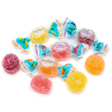 Bonelle Sugar Free Jelly Fruit Candy 2 lb - Italian Jelly Candy for Diabetics, 4 Fruit Flavors, Low Carb, Keto Friendly, Individually Wrapped