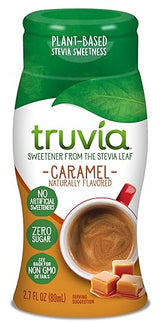 Truvia Zero-Calorie Liquid Sweetener from the Stevia Leaf, 2.7 Fl Oz bottle, Caramel flavor (Pack of 1)