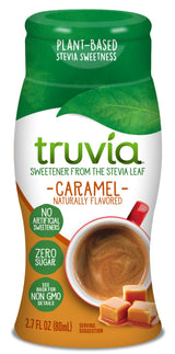 Truvia Zero-Calorie Liquid Sweetener from the Stevia Leaf, 2.7 Fl Oz bottle, Caramel flavor (Pack of 1)