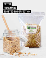 Olde Man Granola Gluten Free Granola - Non-GMO Healthy Granola Cereal - Soft Whole Grain Oats, Butter, Brown Sugar - Handmade in Colorado (Apple