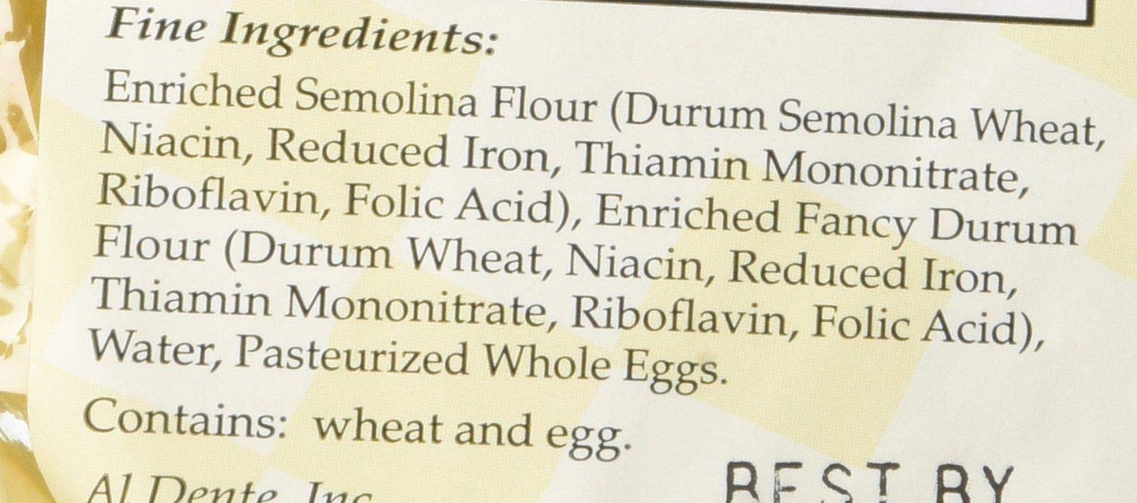 Al Dente Pasta Fttccne Egg