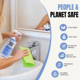Better Than Clean™ Bath and Shower Cleaner Starter Pack - Fragrance Free, Plant-Based, Non-Toxic, Bathroom Cleaner with 8oz Concentrate & 16oz Empty