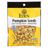 Eden Foods Organic Dry Roasted and Roasted Spicy Pumpkin Seeds, 1 Ounce - 12 per case.12