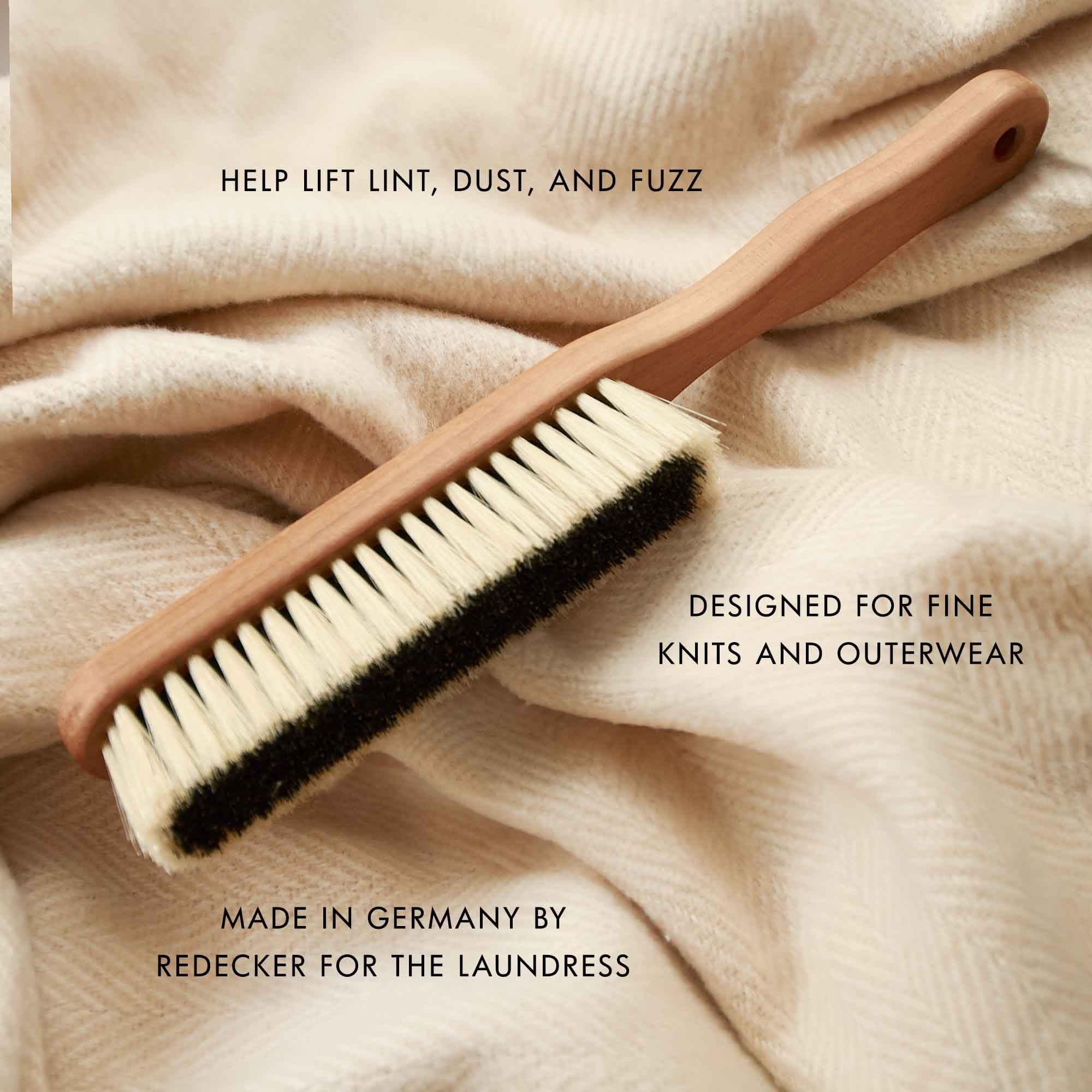 The Laundress Cashmere Brush, Wool, Suede, Garment Lint Brush, Clothing Brush 1 Count