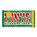Tony’s Chocolonely Belgian Milk Chocolate Hazelnut Candy Bar for Snacks, Chocolate Bar for Party Favors, Gifts, or Gift Basket, 32% Cacao, Made From