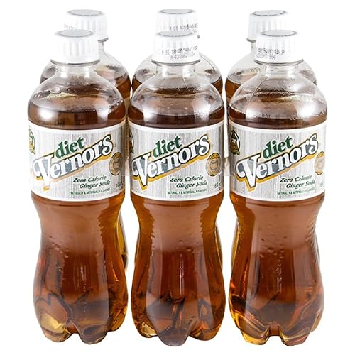 diet Vernors zero calorie ginger soda (ale), Detroit original, 6 1/2-liter