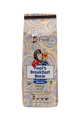 Coffee Fool's Organic Fair Trade Breakfast Brew (Very Fine Grind)