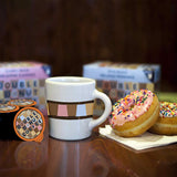 Double Donut Coffee Medium Roast Caramel Macchiato Coffee Pods, 24 Count for Keurig K-Cup Machines