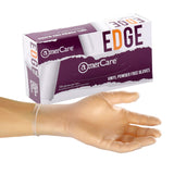 AmerCare Verge Powder Free Gloves, Vinyl, Extra Large, Case of 1000