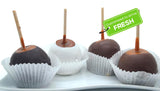 US Sweets Caramel Apples - Caramel Granny Smith Apples | Candied Apples | Delicious Gift | Handmade in Small Batches | Guaranteed to Arrive Fresh