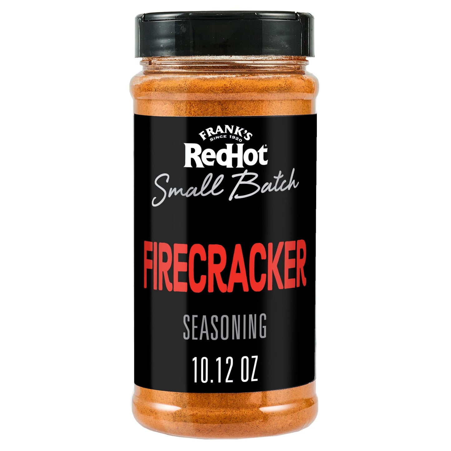 Frank’s RedHot Seasoning, Firecracker, Small Batch, Made for Chefs, Sweet & Savory Flavor for Wings, Pizza, Grilled Meat, Veggies, and More, 10.12 oz