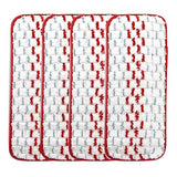 VideoPUP 4PCS Replacement Microfiber Washable Spray Mop Pads Compatible with ProMist Max Spray Mop Reusable Refill Mop Pads