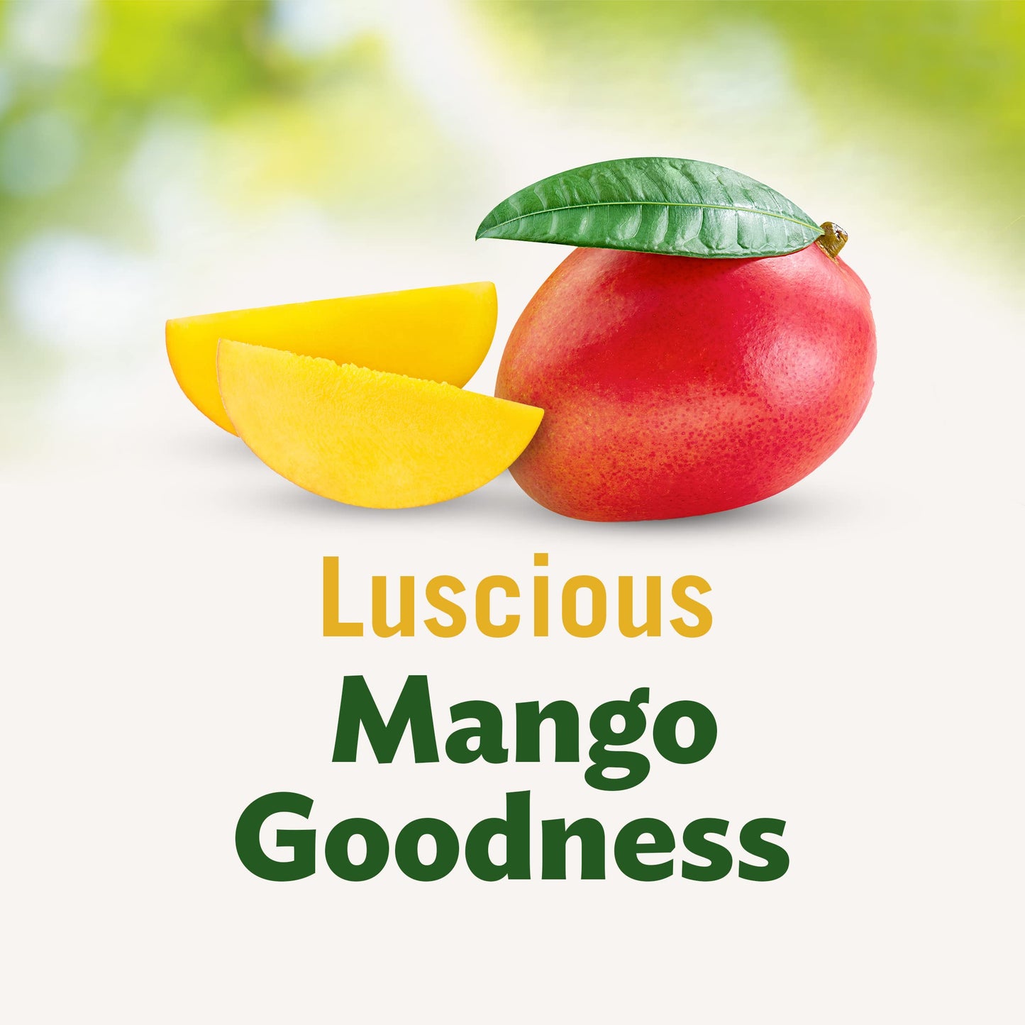 DEL MONTE Diced Mango in Extra Light Syrup, Canned Fruit, 15 oz Can