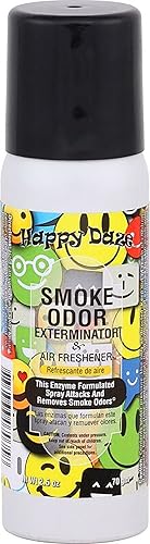 Smoke Odor Exterminator 2.5 oz Mini Spray, (Happy Daze)