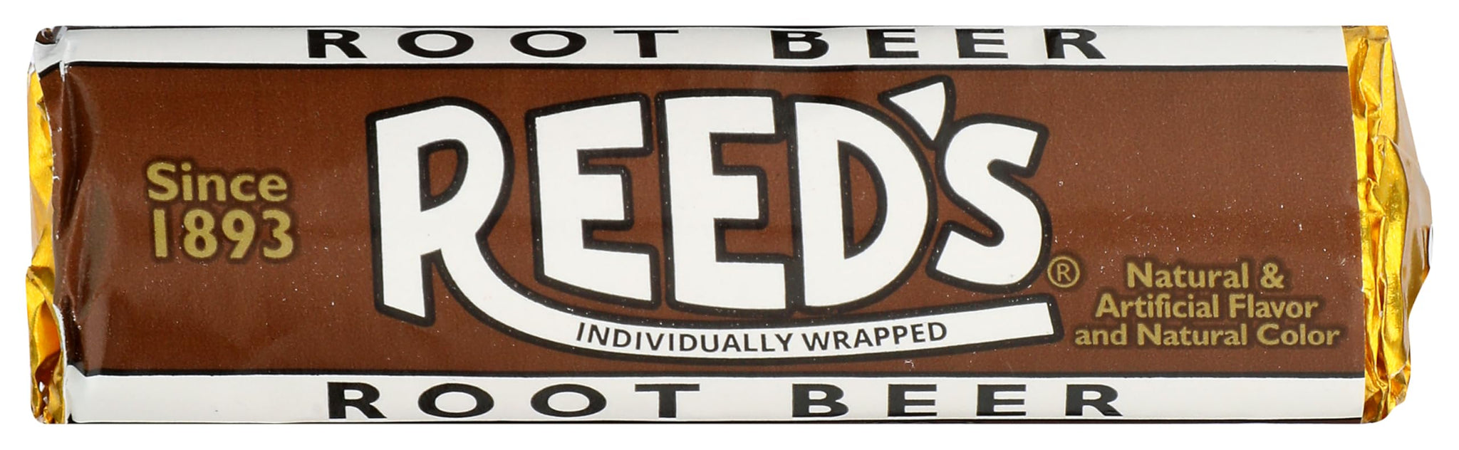 Reed's Root Beer Hard Candy Roll