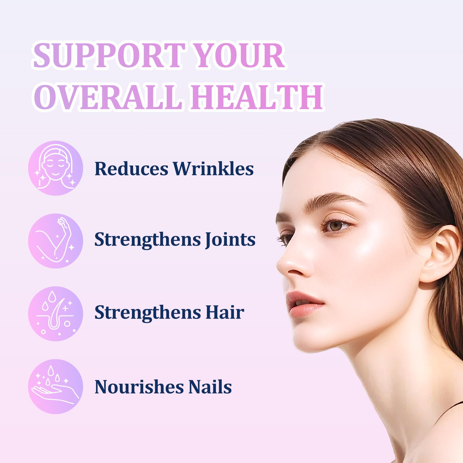 Oopeatol Collageno Peptides Powder with Blueberries & Hyaluronic Acid | Supports Healthy Hair, Skin & Nails | Antioxidant & Moisturizing Daily Beauty