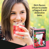 China Mist Iced Tea - Berry Hibiscus Herbal Tea Infusion - Refreshing and Delicious - Each Tea Bag Yields 1/2 Gallon - 4 bags.