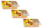 Schar Gluten Free Golden Waffles 4-Pack | 3 Count (12 Waffles Total)