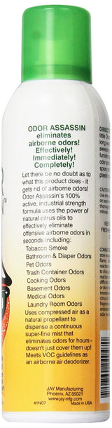 Odor Assassin Jay 124947 Odor Assassin, 6 oz, Orange
