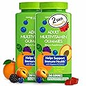 Member_Mark Adult Gummy, 260 ct. 14 Essential Nutrients | Supports Energy, Muscle, Eye & Immune Health | Berry Flavors | by R&C Store