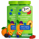Member_Mark Adult Gummy, 260 ct. 14 Essential Nutrients | Supports Energy, Muscle, Eye & Immune Health | Berry Flavors | by R&C Store
